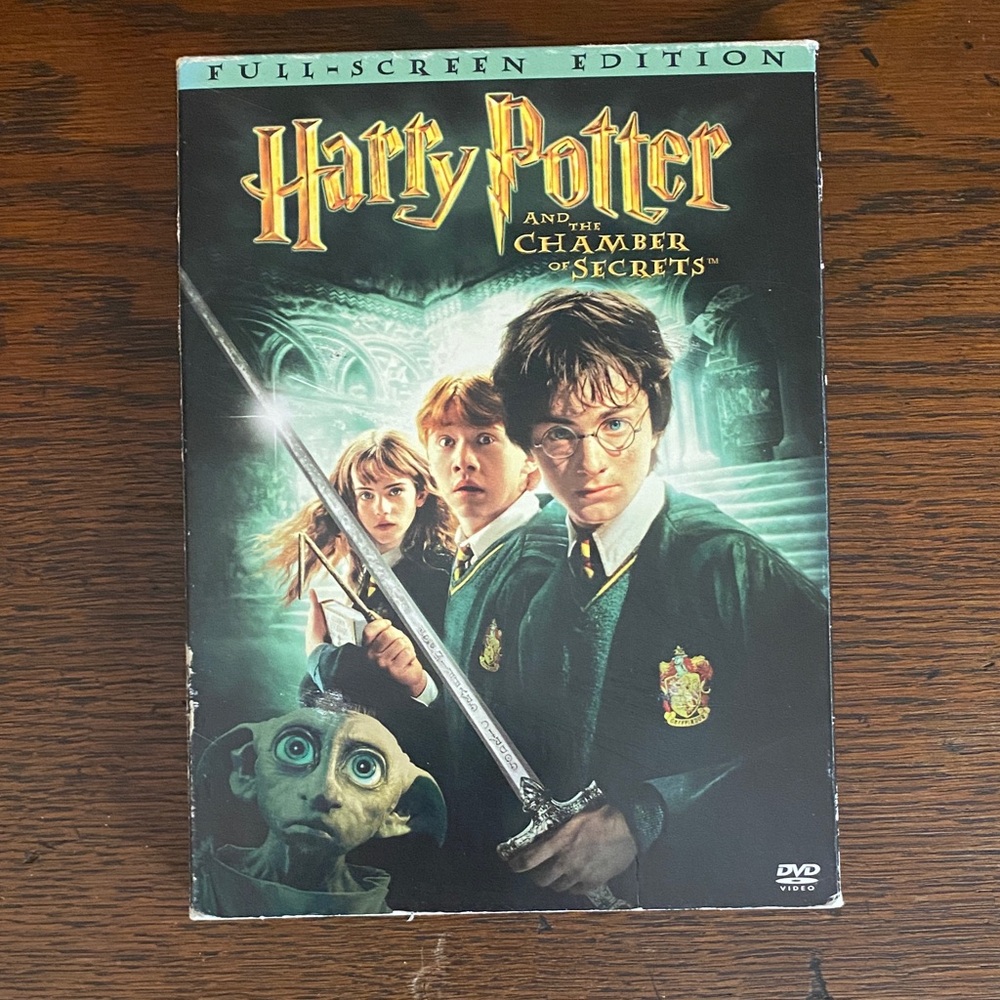 Harry Potter and the Chamber of Secrets DVD